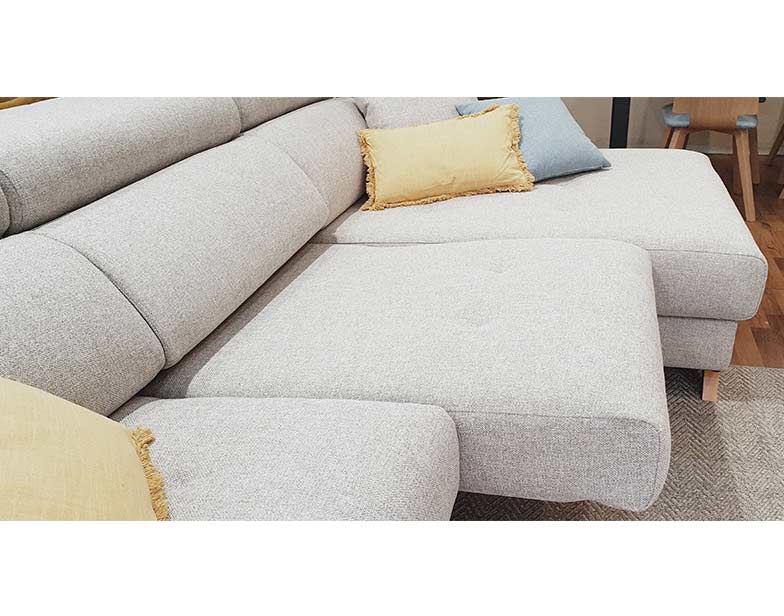 Kingo sofá chaise longue izquierda 4 plazas | Banak
